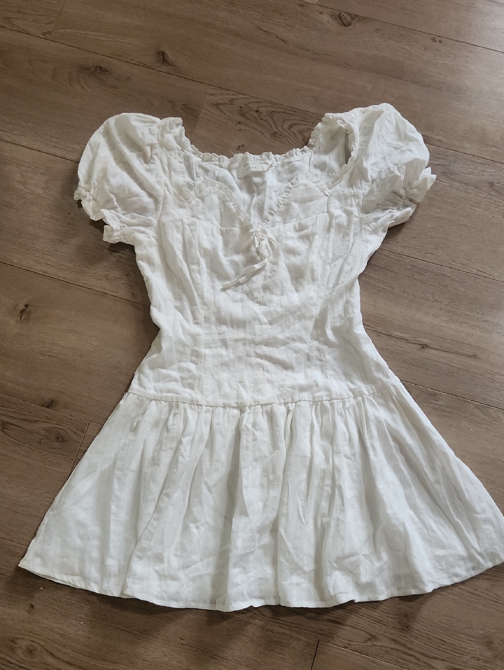 Lush White Lightweight Dress